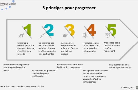 5 principes pour progresser